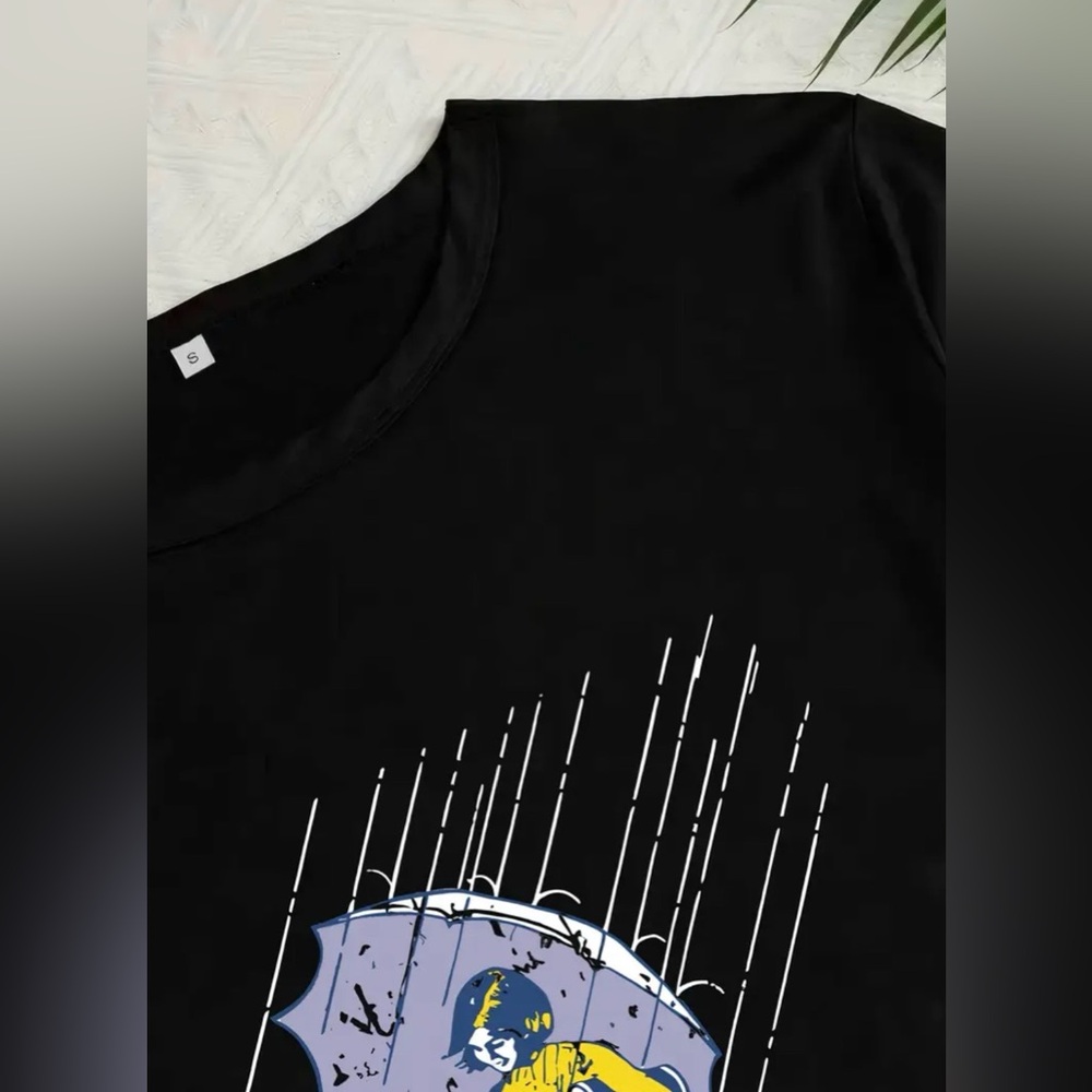 Women’s “Salty” 🧂 Black Graphic Pajama 3 Piece Set Size XL ~ NEW - Picture 3 of 13